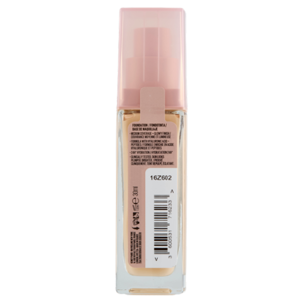 Maybelline New York Lifter Plump & Glow Fondotinta 110 30 ml
