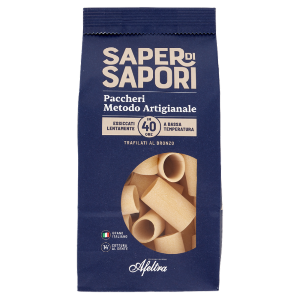 Selex Saper di Sapori Pasta di Semola Paccheri Lisci 500 g