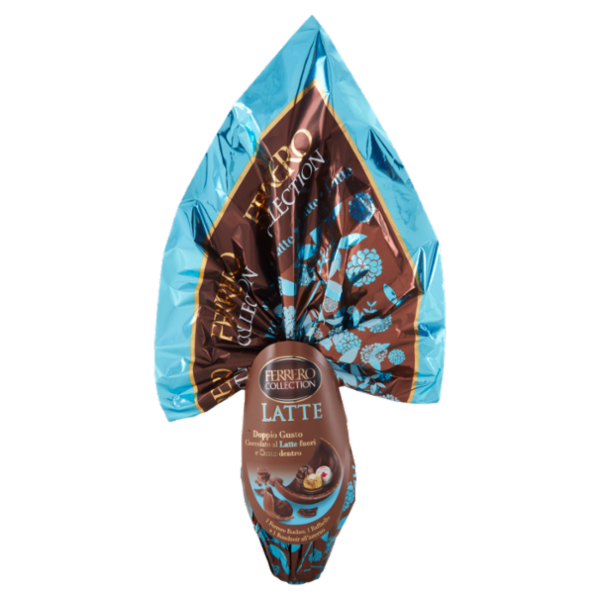 Ferrero Collection Latte Doppio Gusto Cioccolato al Latte fuori e Cacao dentro 250 g