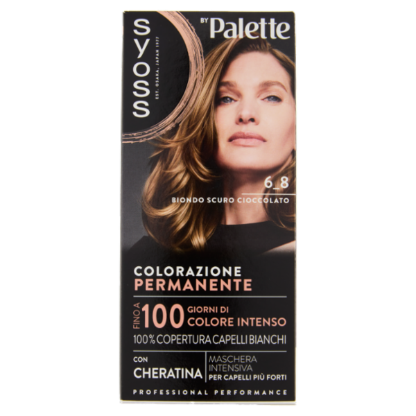 Syoss By Palette Colorazione Permanente 6_8 Biondo Scuro Cioccolato