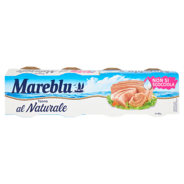 Mareblu Tonno al Naturale 4 x 60 g