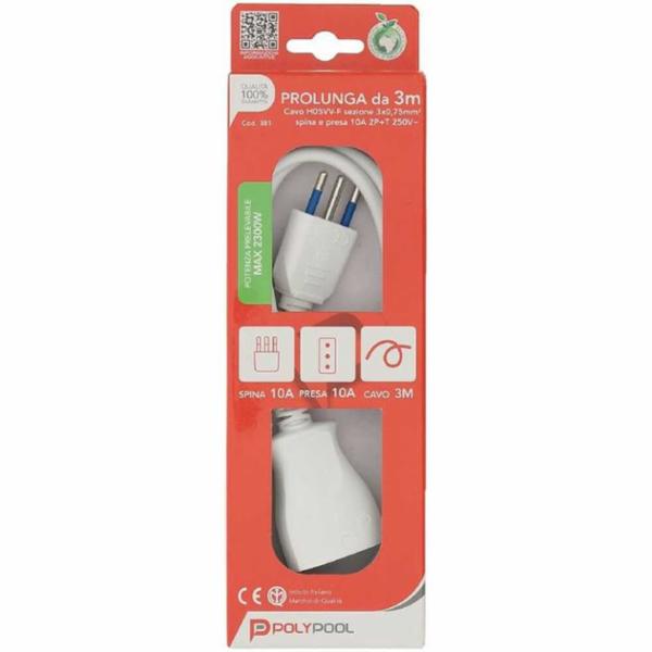 Poly Pool Prolunga Mt 3. Cavo 3X075 381 B