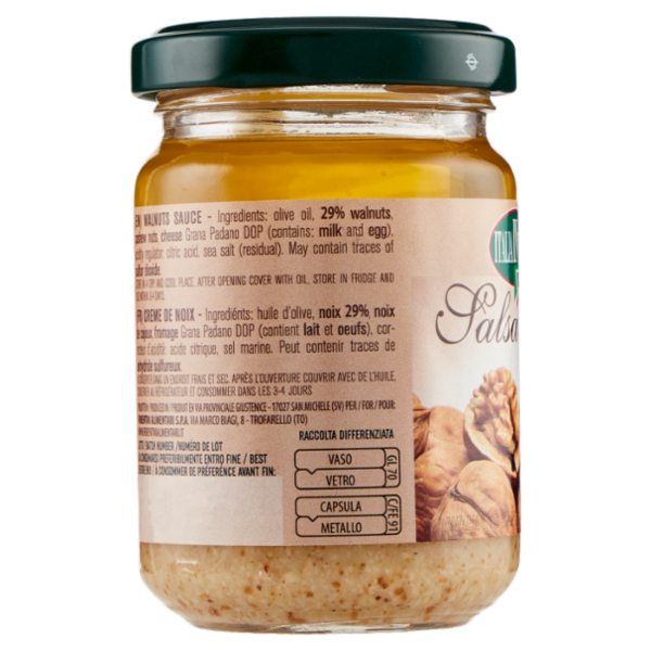 Italia in Tavola Salsa di noci 130 g