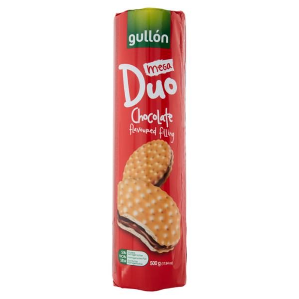 Gullón mega Duo Chocolate flavoured filling 500 g