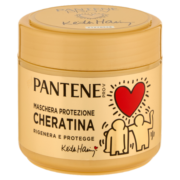 Pantene Pro-V Rigenera e Protegge Maschera Protezione Cheratina Keith Haring 300 ml