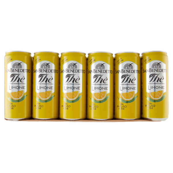 San Benedetto Thè Limone lattina sleek 24 x 0,33 L