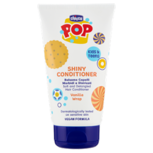 Chicco Pop Shiny Conditioner Balsamo Capelli Morbidi e Districati Vanilla Wrap 150 ML