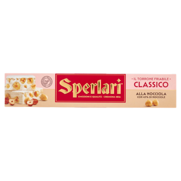 Sperlari il Torrone Friabile Classico alla Nocciola 250 g