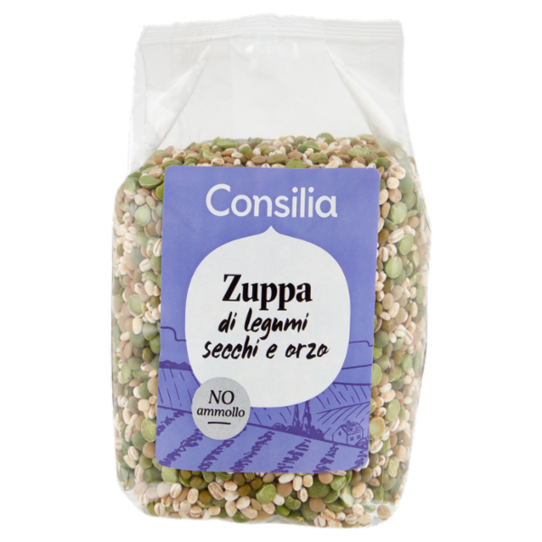 Consilia Zuppa di Orzo e Legumi Secchi 500 g