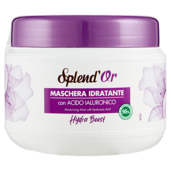 Splend'Or Maschera Idratante con Acido Ialuronico Hydra Boost 500 mL