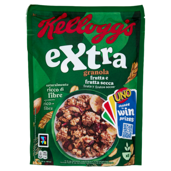Kellogg's extra granola frutta e frutta secca 375 g