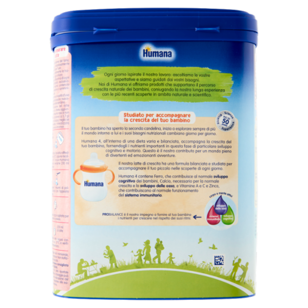 Humana Probalance Piccoli Eroi 4 Latte di crescita 800 g
