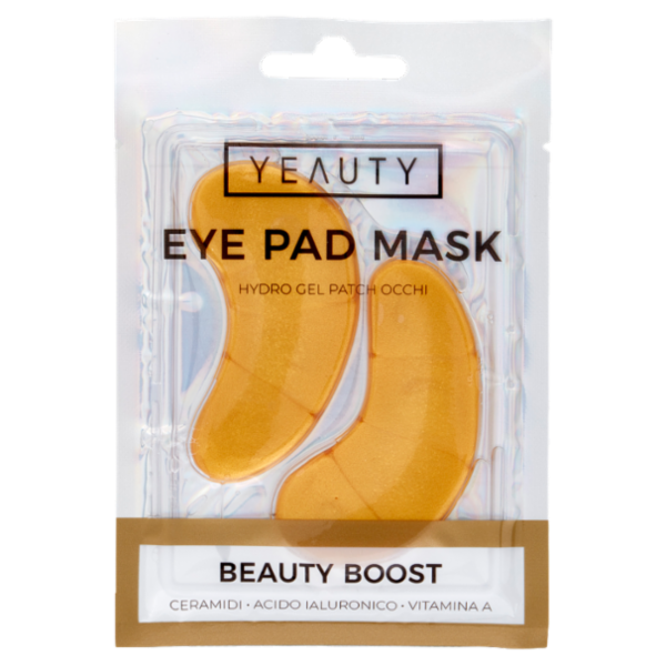 Yeauty Eye Pad Mask Hydro Gel Patch Occhi Beauty Boost 2 pz
