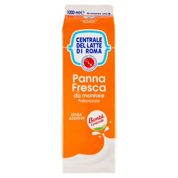 Centrale del Latte di Roma Panna Fresca da montare Pastorizzata 1000 ml