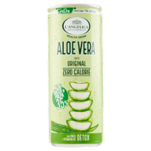 L'Angelica Health Drink Aloe Vera Gusto Original Zero Calorie Detox 240 Ml