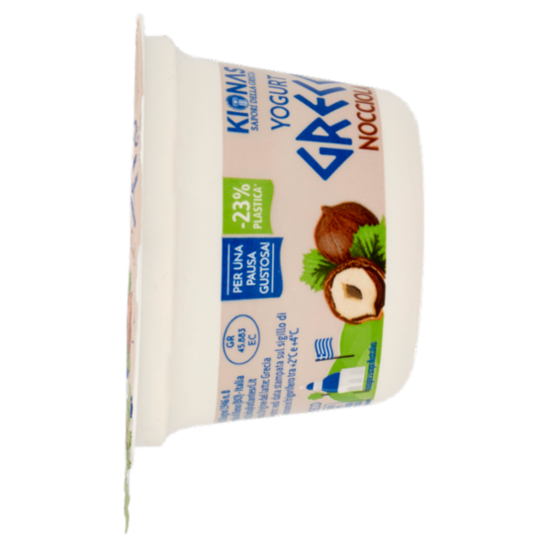 Kionas Yogurt Greco Nocciola 0,5% di grassi 150 g