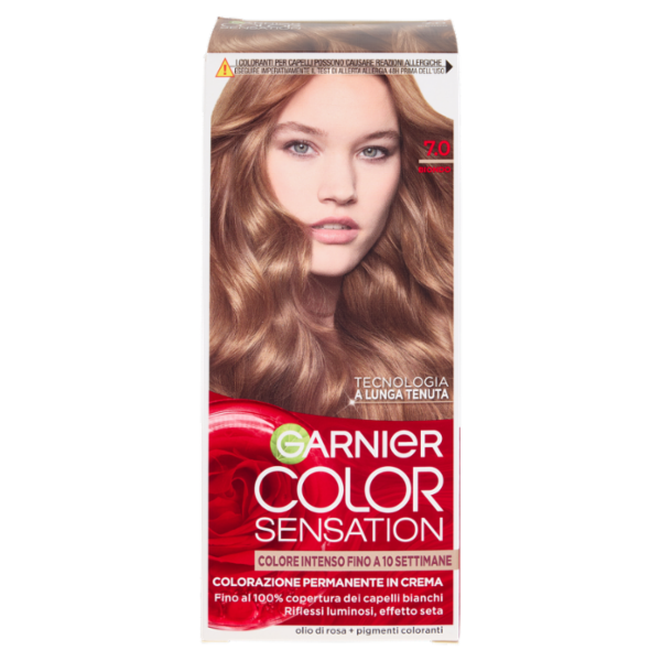 Garnier Color Sensation Colorazione Permanente in Crema 7.0 Biondo