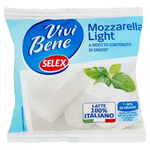 Selex Vivi Bene Mozzarella Light 125 g