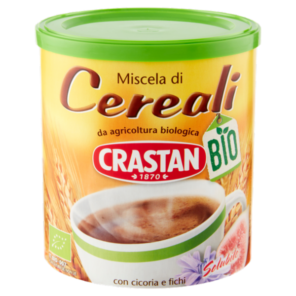 Crastan Bio Miscela di Cereali Solubile 125 g