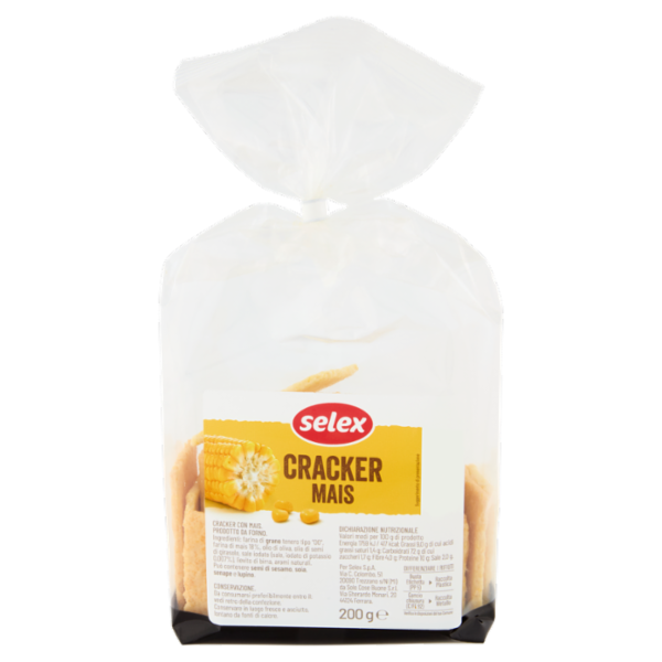 Selex Cracker al Mais 200 g