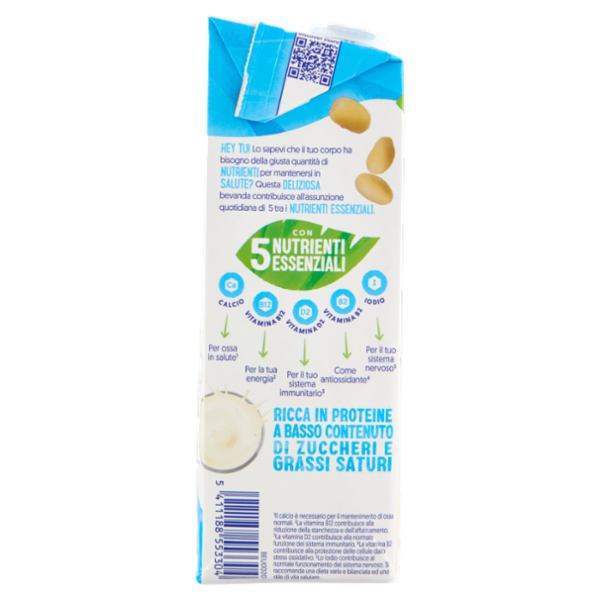 ALPRO Soia Classico, Bevanda alla Soia 100% vegetale con vitamine B2, B12 e D, 1 Litro