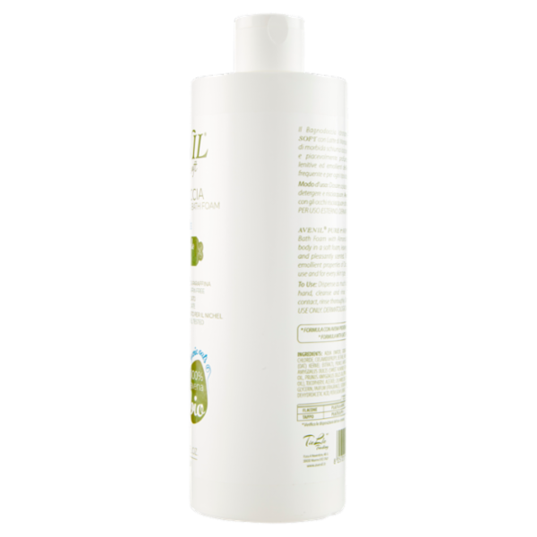 Avenil pure & soft Bagnodoccia Idratante latte di mandorle 400 ml