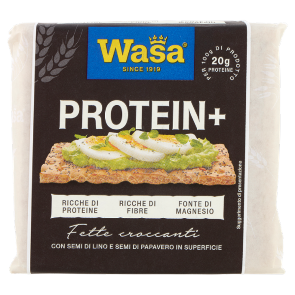 Wasa Protein+ Cracker con 20g di Proteine per 100g Ricche di Proteine 200g