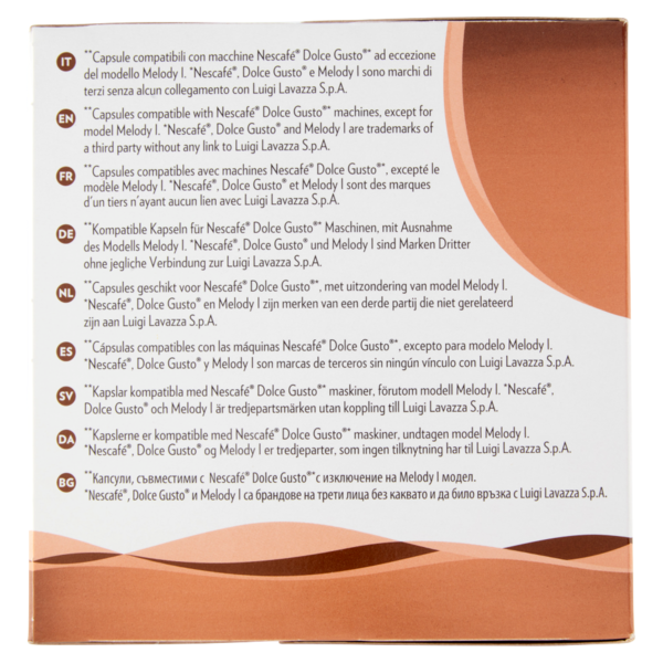 Lavazza Cappuccino Compatibile** con Macchine Nescafé Dolce Gusto* 8 x 17 g + 8 x 8 g 200 g