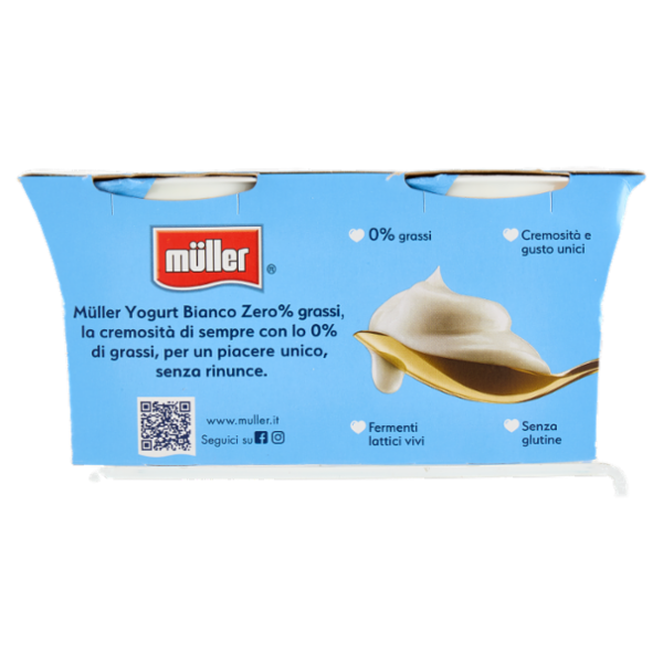 müller Bianco Zero% Grassi 2 x 125 g