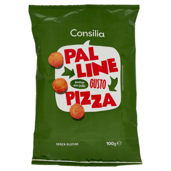 Consilia Palline di Mais Gusto Pizza 100 g