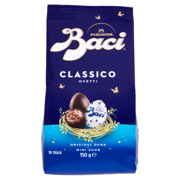 BACI PERUGINA Ovetti Cioccolato Fondente Sacchetto 150g