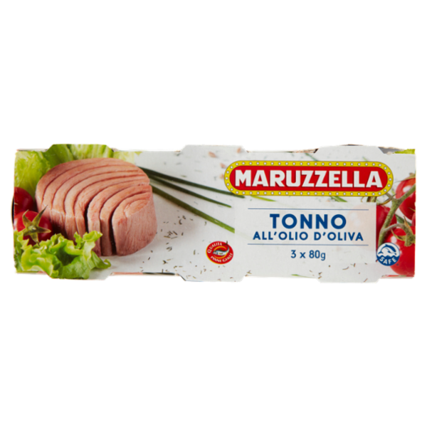 Maruzzella Tonno all'Olio d'Oliva 3 x 80 g