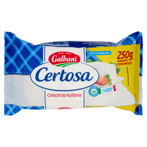 Galbani Certosa Crescenza italiana 250 g