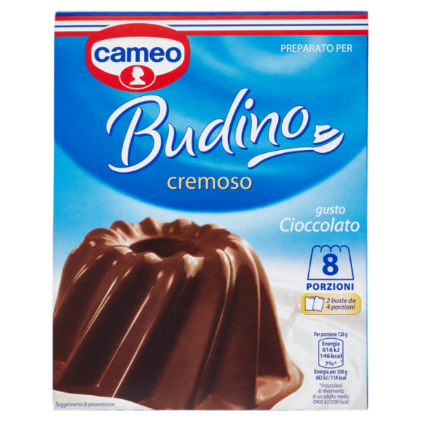 cameo Preparato per Budino cremoso gusto Cioccolato 2 x 90 g