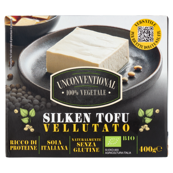 Unconventional Silken Tofu Vellutato Bio 400 g