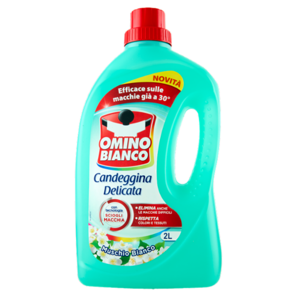 Omino Bianco Candeggina Delicata Muschio Bianco 2000 ml