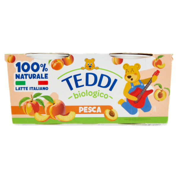 Teddi biologico Pesca 2 x 115 g