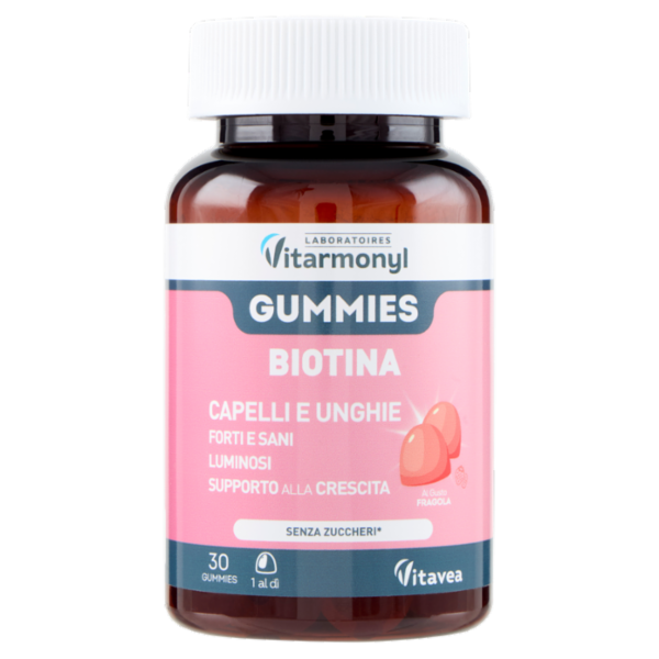 Laboratoires Vitarmonyl Gummies Biotina Capelli e Unghie 30 Gummies 90 g