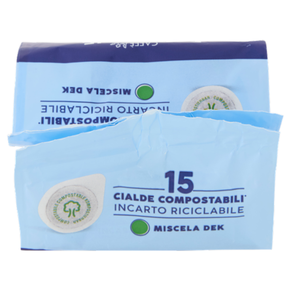 Caffè Borbone Miscela Dek Cialde Compostabili* 15 x 7,2 g