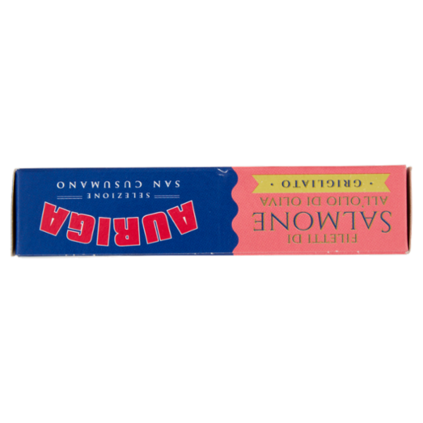 Auriga Selezione San Cusumano Filetti di Salmone all'Olio di Oliva Grigliato 110 g