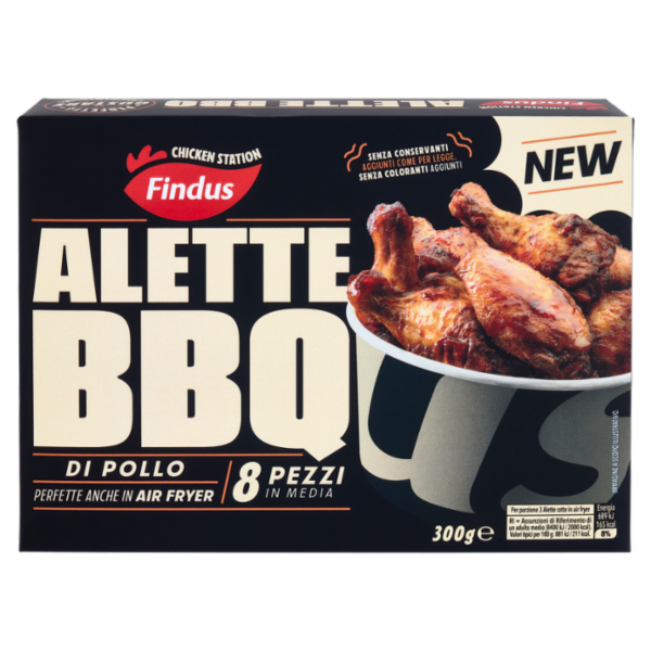 Findus Chicken Station Alette BBQ di Pollo 300 g