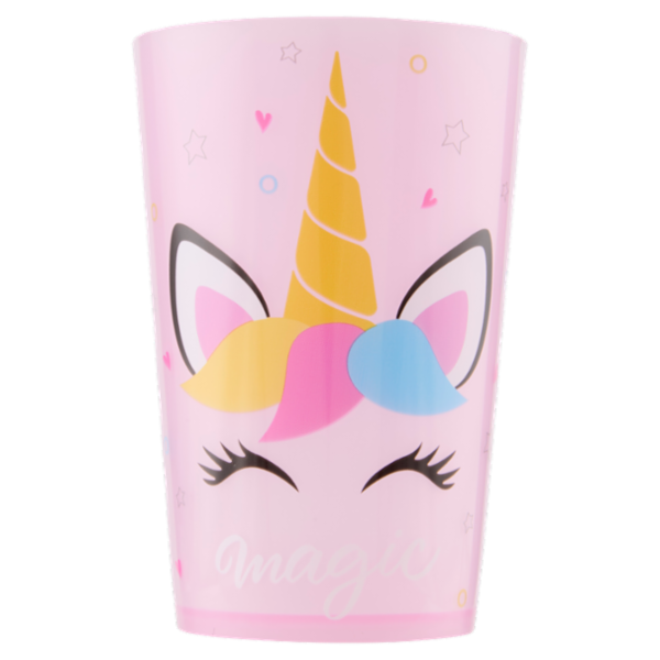 Smart Bicchiere PP 280ml Unicorn Smile