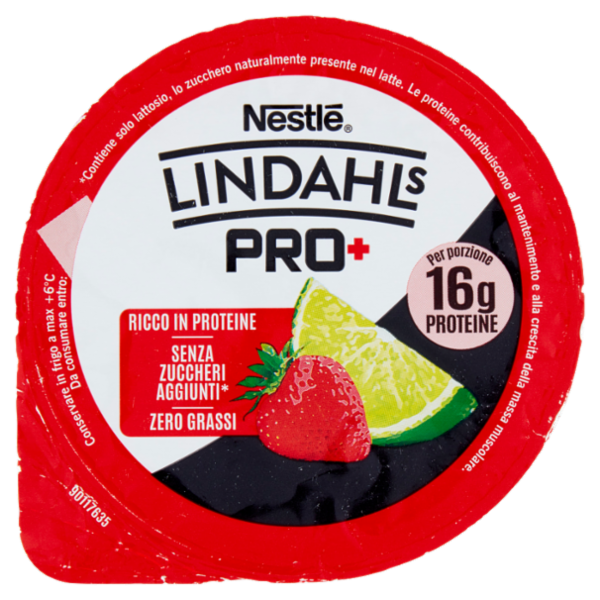 LINDAHLS Pro+ Gusto Fragola-Lime 160 g