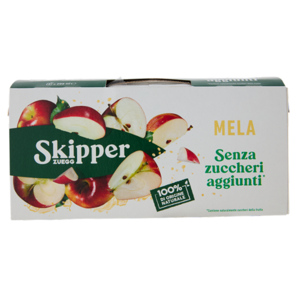 Zuegg Skipper Mela Senza zuccheri aggiunti 3 x 200 ml