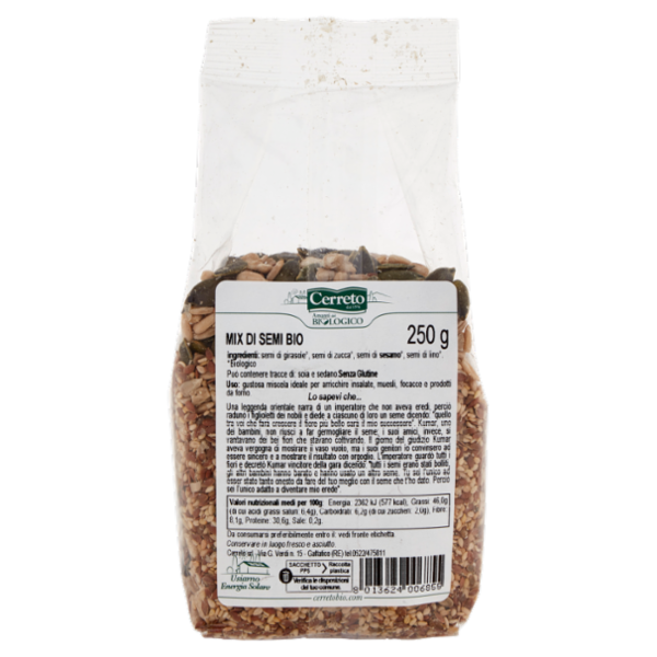 Cerreto i Semi Mix di Semi Bio 250 g