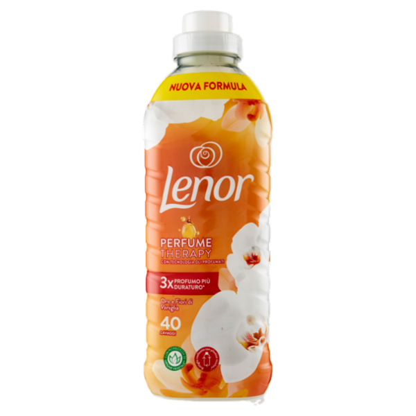 Lenor Ammorbidente Lavatrice Concentrato, Oro e Fiori di Vaniglia, 40 Lavaggi 840 ml