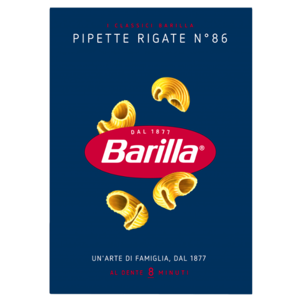 Barilla Pasta Pipette Rigate n.86 500g