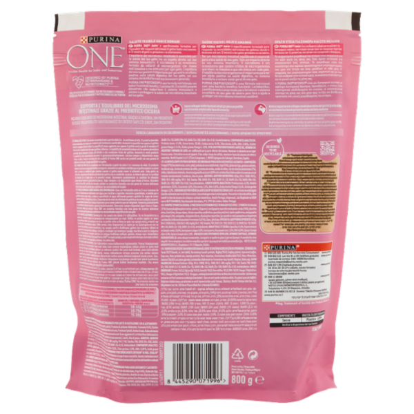 PURINA ONE Junior 1-12 Mesi Ricco in Pollo 800 g