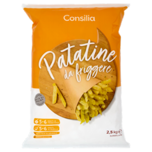 Consilia Patate Prefritte Surgelate 2,5 Kg