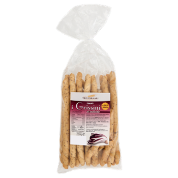 Tre Fornari Fragrì i Grissini Al Radicchio 250 g